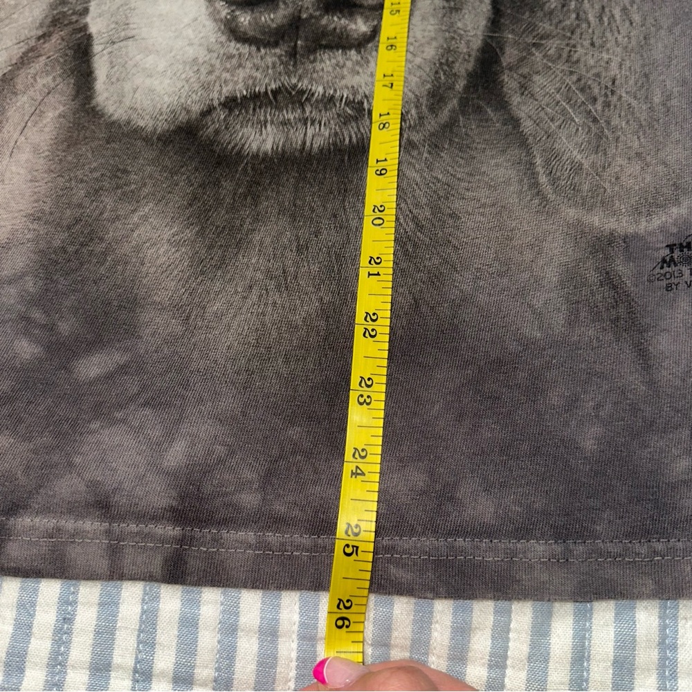 The Mountain Dog Face T-Shirt Weimaraner Big Print Medium Gray 2013‎ Vincent Hie - Picture 2 of 7